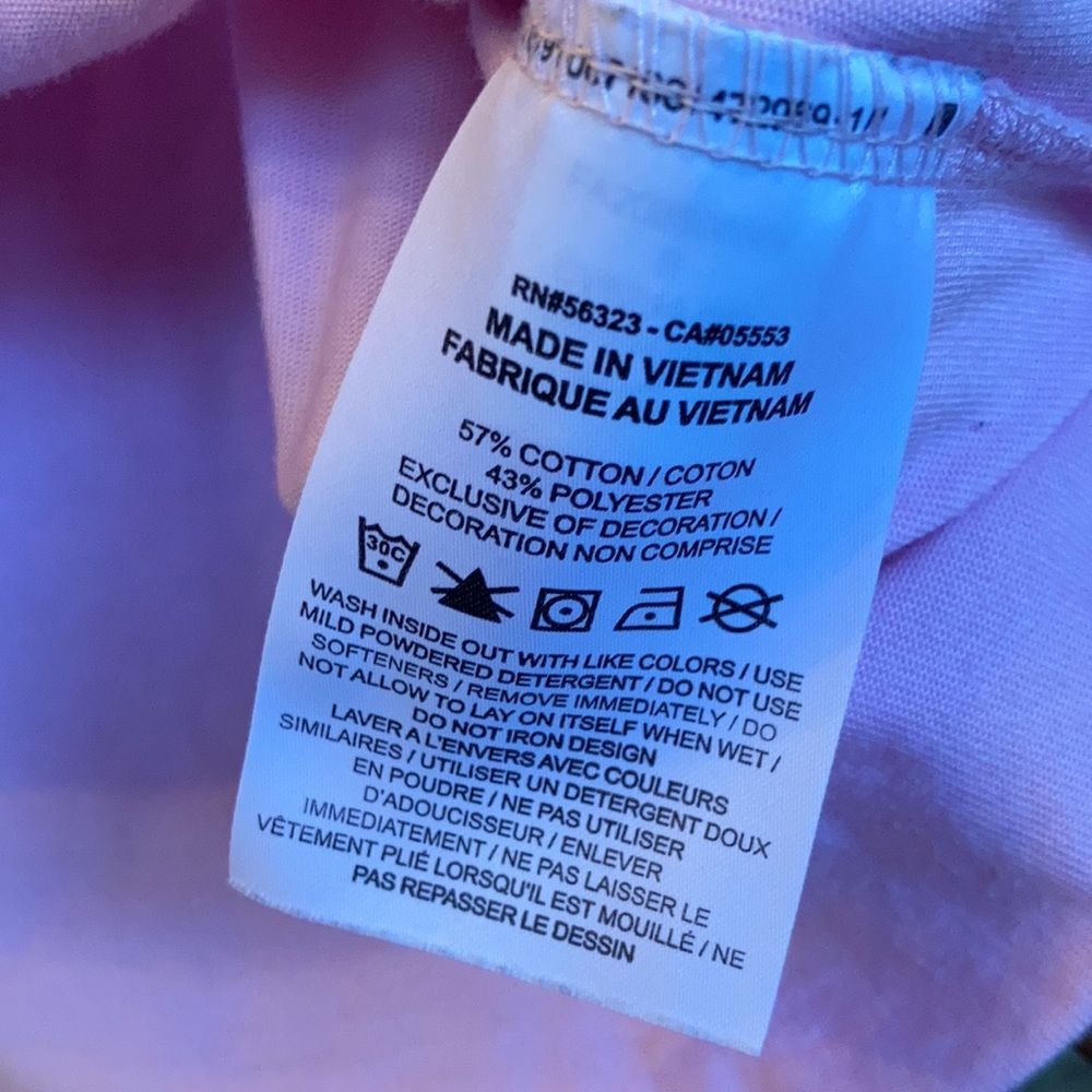 NIKE flower logo pink tank top - Picture 4 of 5